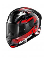 Shark D-Skwal Penxa Motorcycle Helmet Red at JTS Biker Clothing 