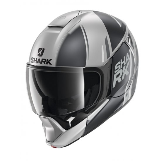 Shark Evojet Vyda Anthracite Motorcycle Helmet at JTS Biker Clothing 