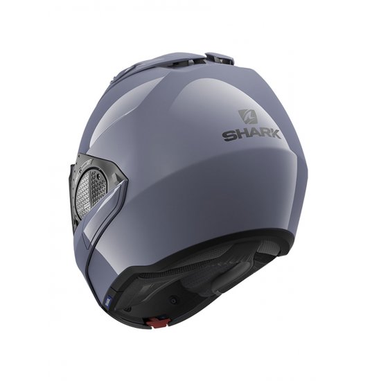 Shark Evo GT Blank Grey Motorcycle Helmet at JTS Biker Clothing 