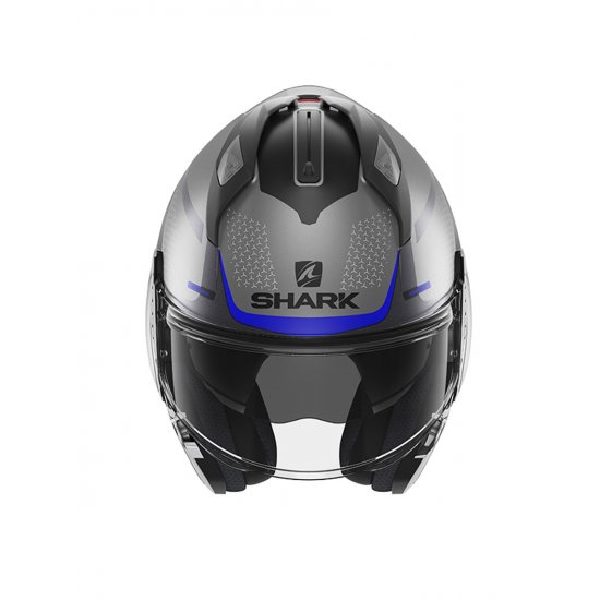 Shark Evo GT Encke Matt Blue Motorcycle Helmet at JTS Biker Clothing 