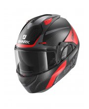 Shark Evo GT Encke Matt Red Motorcycle Helmet at JTS Biker Clothing 
