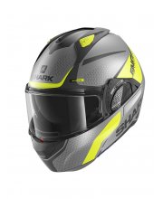 Shark Evo GT Encke Matt Yellow Motorcycle Helmet at JTS Biker Clothing 