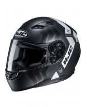 HJC CS-15 Martial Black Motorcycle Helmet at JTS Biker Clothing 