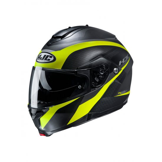 HJC C91 Taly Hi-vis Motorcycle Helmet at JTS Biker Clothing 