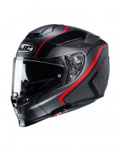 HJC RPHA 70 Kroon Black/Red Motorcycle Helmet at JTS Biker Clothing 