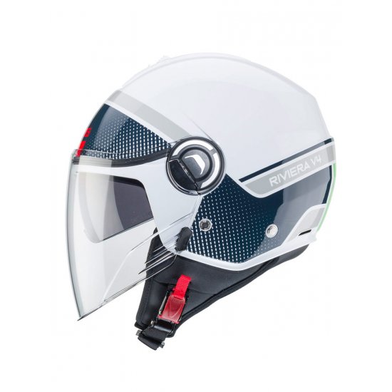 Caberg Riviera V4 Elite Italia Open Face Motorcycle Helmet at JTS Biker Clothing