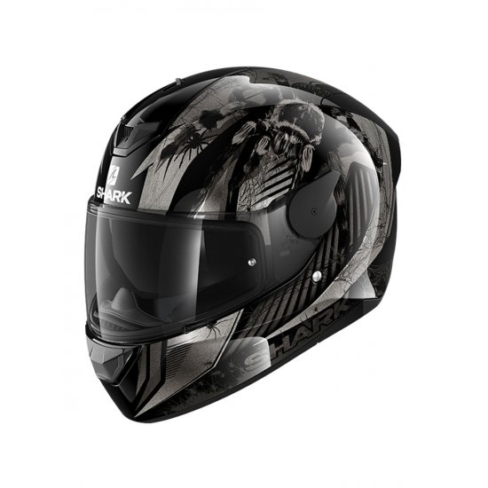 Shark D-Skwal 2 Atraxx Motorcycle Helmet at JTS Biker Clothing 