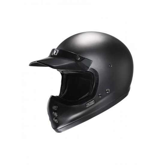 HJC V60 Blank Motorcycle Helmet at JTS Biker Clothing