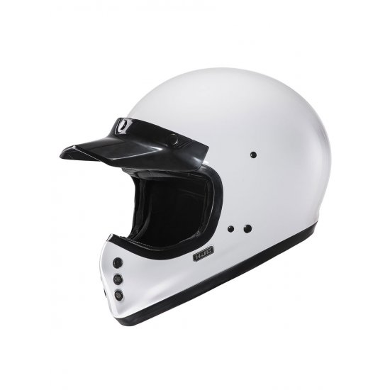 HJC V60 Blank Motorcycle Helmet at JTS Biker Clothing