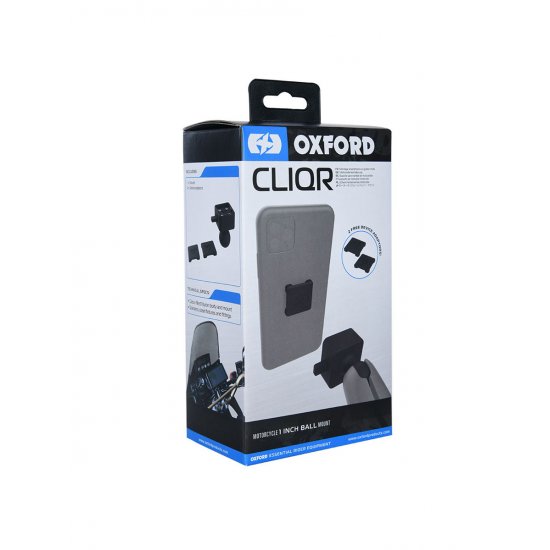 Oxford CLIQR 1 Inch Ball Mount at JTS Biker Clothing