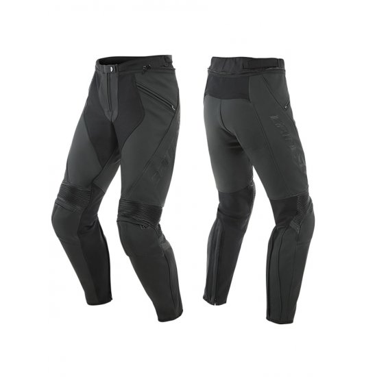 Dainese Pony 3 Leather Motorcycle Trousers at JTS Biker Clothing