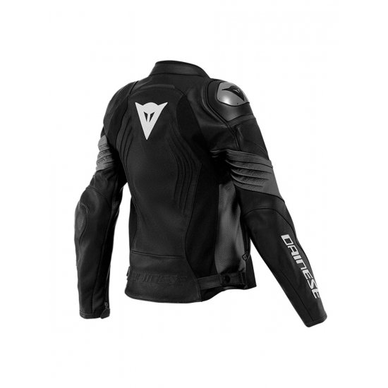 Dainese Racing 4 Perforated Ladies Leather Motorcycle Jacket at JTS Biker Clothing
