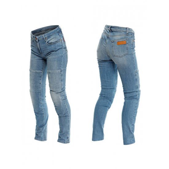 Dainese Denim Stone Slim Fit Ladies Motorcycle Jeans at JTS Biker Clothing 