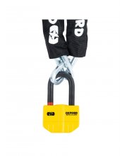 Oxford Boss Alarm 14mm Chain and Lock at JTS Biker Clothing