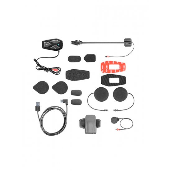 Interphone Ucom 3 Single Bluetooth Motorcycle Headset at JTS Biker Clothing