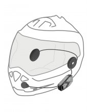 Interphone Ucom 3 Single Bluetooth Motorcycle Headset at JTS Biker Clothing