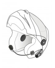 Interphone Ucom 3 Single Bluetooth Motorcycle Headset at JTS Biker Clothing