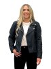 JTS Marlon Brando ladies leather jacket at JTS biker clothing