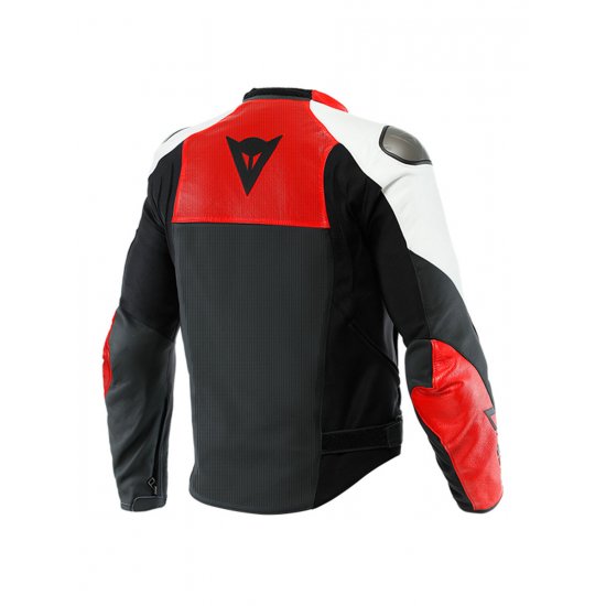 Dainese Sportiva Perforated Leather Motorcycle Jacket at JTS Biker Clothing