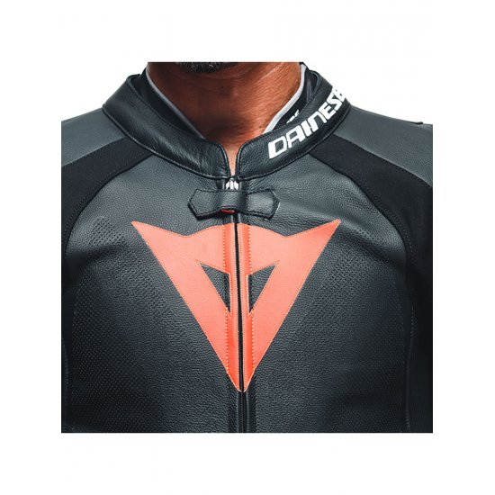 Dainese Tosa One Piece Leather Perforated Motorcycle Suit at JTS Biker Clothing