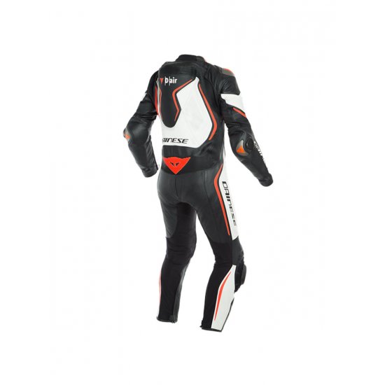 Dainese Misano 2 D-Air Perforated 1 Piece Leather Motorcycle Suit at JTS Biker Clothing