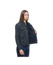 Dainese Denim Ladies Textile Motorcycle Jacket at JTS Biker Clothing