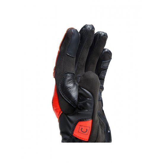 Dainese Carbon 4 Short Leather Motorcycle Gloves at JTS Biker Clothing