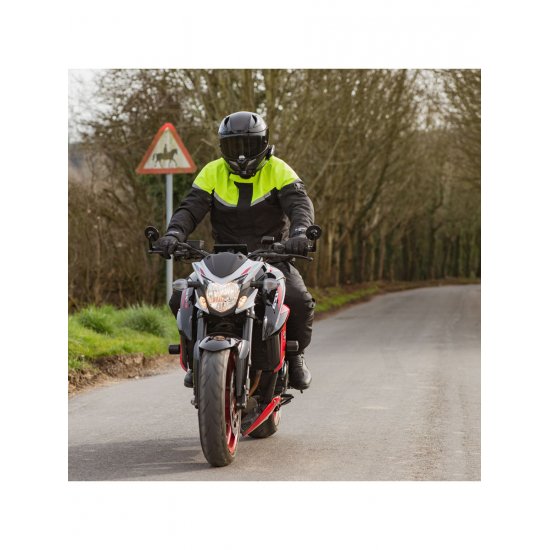 Oxford Spartan Waterproof Long Textile Motorcycle Jacket at JTS Biker Clothing