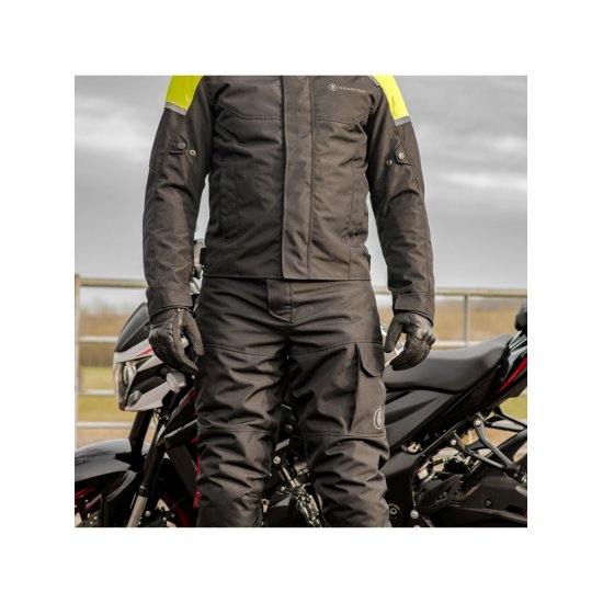Oxford Spartan Waterproof Motorcycle Textile Trousers at JTS Biker Clothing