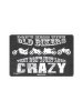 Oxford Garage Metal Sign: THEY DONT JUST LOOK CRAZY at JTS Biker Clothing