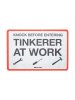 Oxford Garage Metal Sign: TINKERER at JTS Biker Clothing