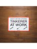 Oxford Garage Metal Sign: TINKERER at JTS Biker Clothing