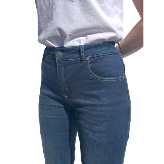 JTS Ultimate Warrior High Waisted Ladies Motorcycle Jeans at JTS Biker Clothing
