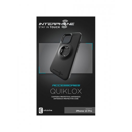 Interphone Quiklox Case For Iphone 13 Pro at JTS Biker Clothing