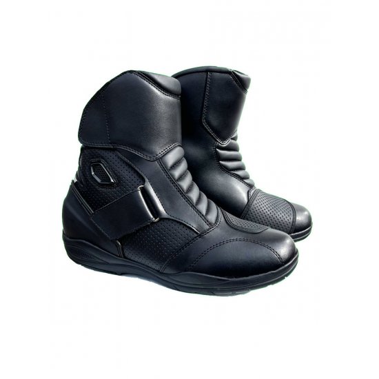 JTS Titan Wide-Fit Waterproof Motorcycle Boots at JTS Biker Clothing