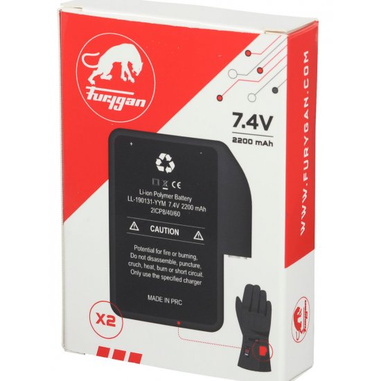 Furygan Spare Glove Batteries For Heat Genesis & Heat X Kevlar at JTS Biker Clothing