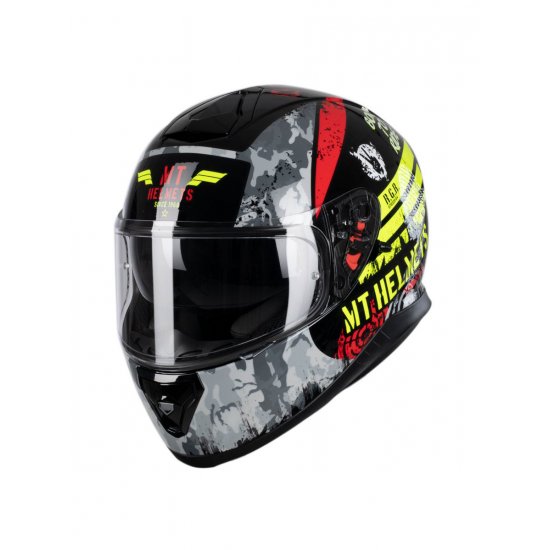 MT Thunder 3 Sniper Motorcycle Helmet at JTS Biker Clothing