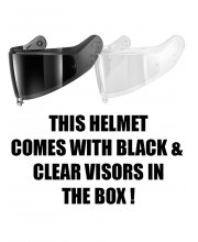 Shark D-Skwal 3 Dark Shadow Motorcycle Helmet at JTS Biker Clothing