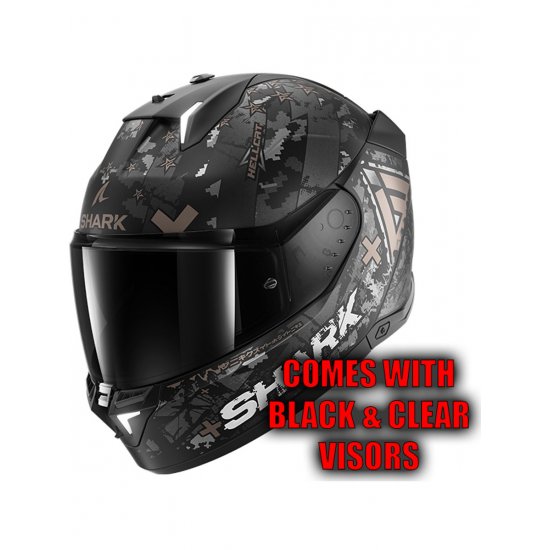 Shark Skwal I3 Hellcat Motorcycle Helmet at JTS Biker Clothing