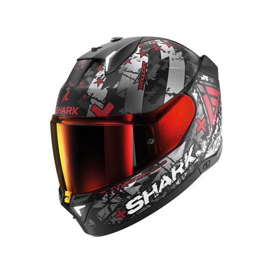 Shark Skwal I3 Hellcat Motorcycle Helmet at JTS Biker Clothing