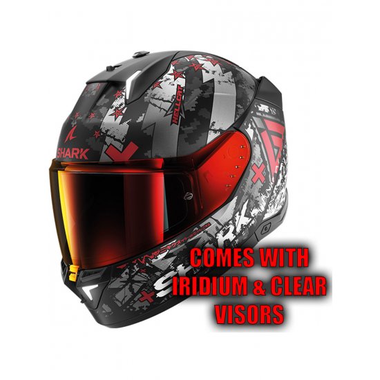 Shark Skwal I3 Hellcat Motorcycle Helmet at JTS Biker Clothing