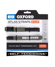 Oxford Atlas B-Clip 17mm Straps at JTS Biker Clothing