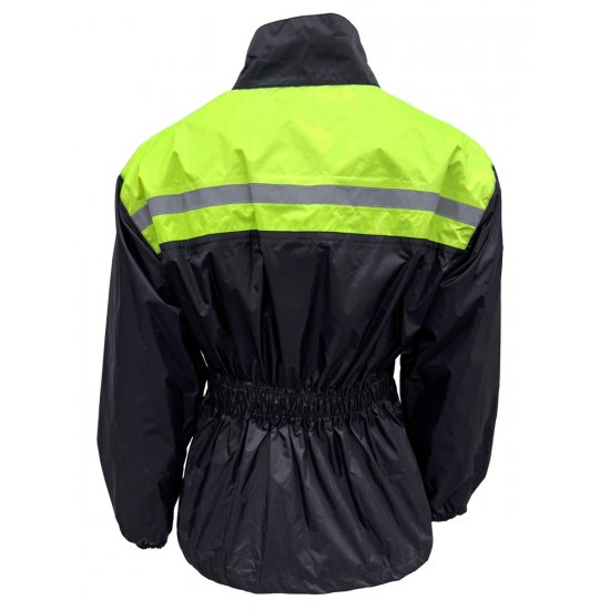 JTS Dry Ryder Waterproof Jacket at JTS Biker Clothing - Back
