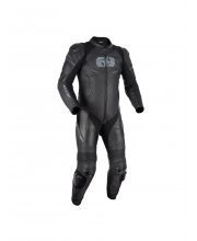 Black Oxford Nexus 1.0 1 Piece Leather Motorcycle Suit at JTS Biker Clothing