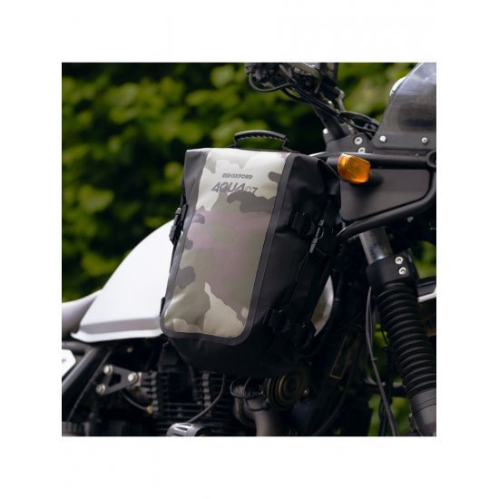 Oxford Aqua C7 Crash Bar Bag at JTS Biker Clothing