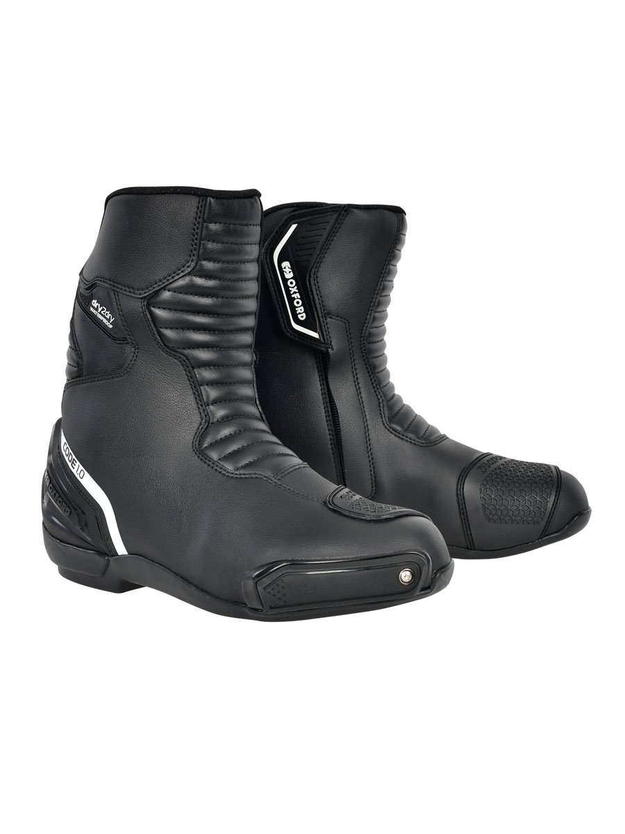 Oxford Code Oxford Code 1.0 Mid Dry2Dry Motorcycle Boots - FREE UK DELIVERY ...