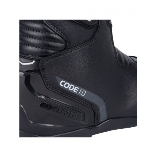 Oxford Code 1.0 Mid Dry2Dry Motorcycle Boots at JTS Biker Clothing