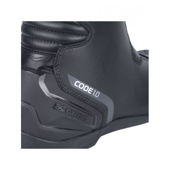 Oxford Code 1.0 Dry2Dry Motorcycle Boots at JTS Biker Clothing