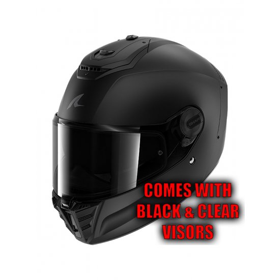 Shark Spartan RS Dark Shadow Motorcycle Helmet at JTS Biker Clothing