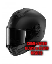 Shark Spartan RS Dark Shadow Motorcycle Helmet at JTS Biker Clothing